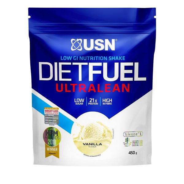 USN Diet Fuel Ultralean Vanilla 450 g