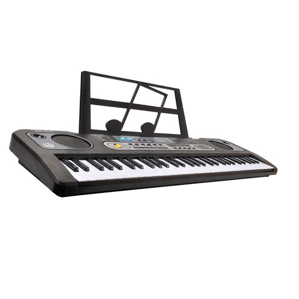 Portable 61-Key Piano Compatible with Kids