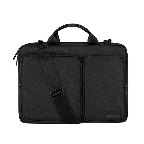 Zipper Binder with Sturdy Shoulder Strap &amp; Multiple Pockets