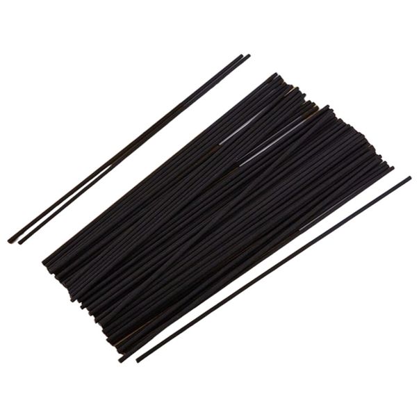 50 Piece - Natural Fiber Reed Diffuser Sticks - Black