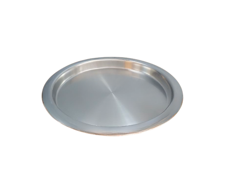 Multipurpose Round stainless Steel Serving Tray