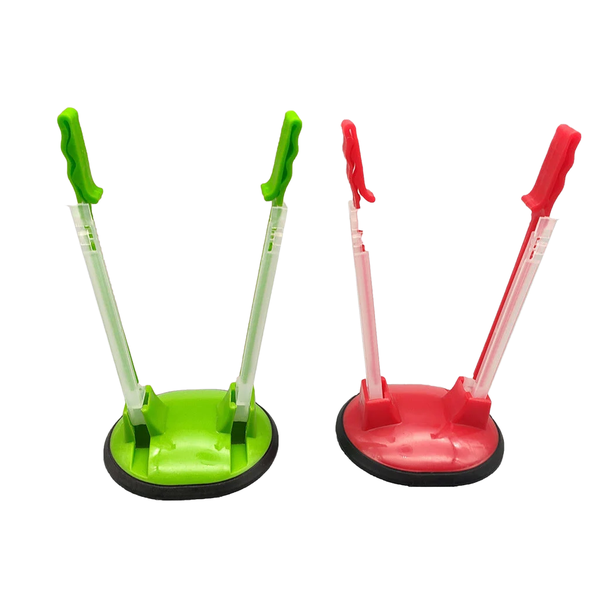 Adjustable Non Slip Ziplock Storage Bag Holder - 2 Pack