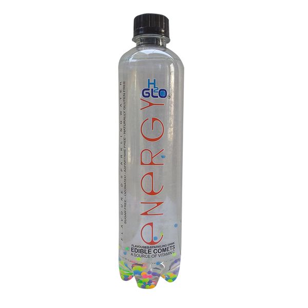 H2GLO - Sugar Free Flavoured Water - Energy - 6 x 500ml Plastic Bottle