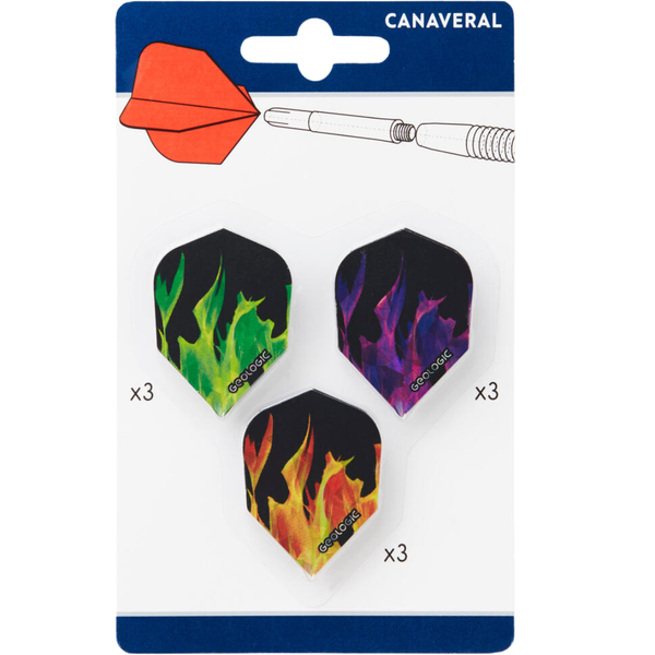 Canaveral Standard Flames Flights 3 x Tri-Pack