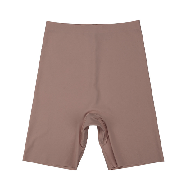 Slim Fit High Waist Leggings - Brown