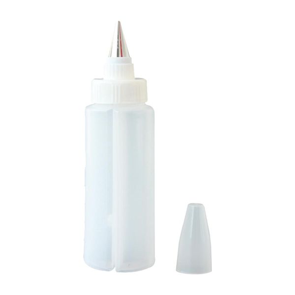 Double Icing Decorating Bottle with Stainless Steel Nozzle (Set of 2)