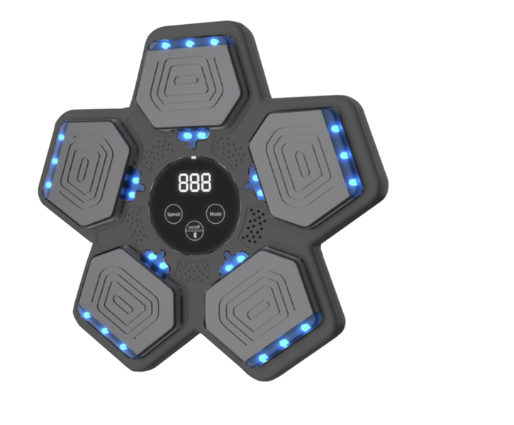 Smart Bluetooth Music Boxing Machine - Wall-Mounted Pad with Gloves