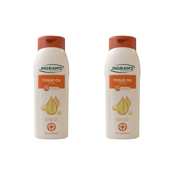 Ingram's Tissue Oil Lotion - (2x 400ml)