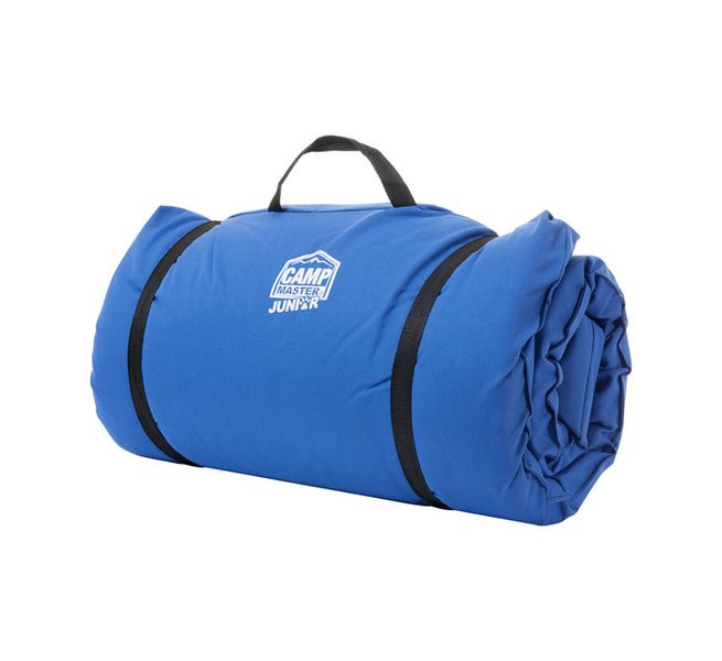 Camp Master 50 mm Roll-Up Kids Mattress (Blue)