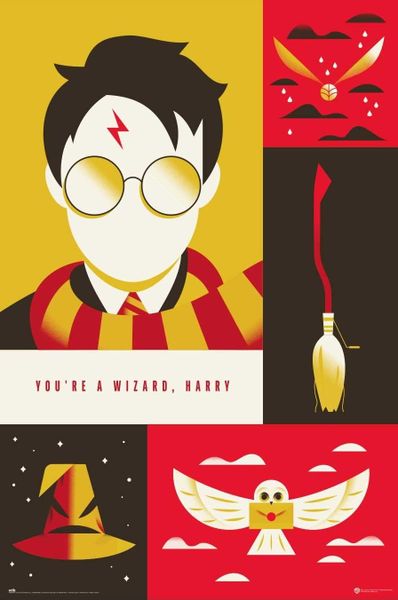 Warner Bros. 100th Birthday (Harry Potter) Poster