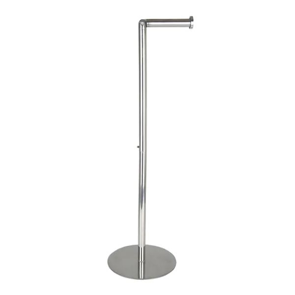 Stainless Steel Toilet Paper Holder - Brushed - Silver