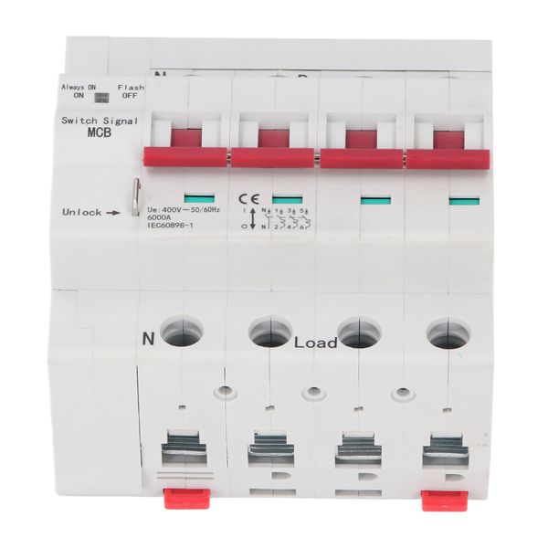 Miniature Circuit Breaker 4P 400V for Home Outdoors 50HZ 60HZ