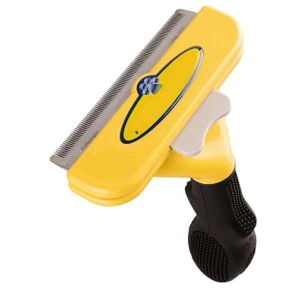 Dog deShedding tool - Large long-haired dog