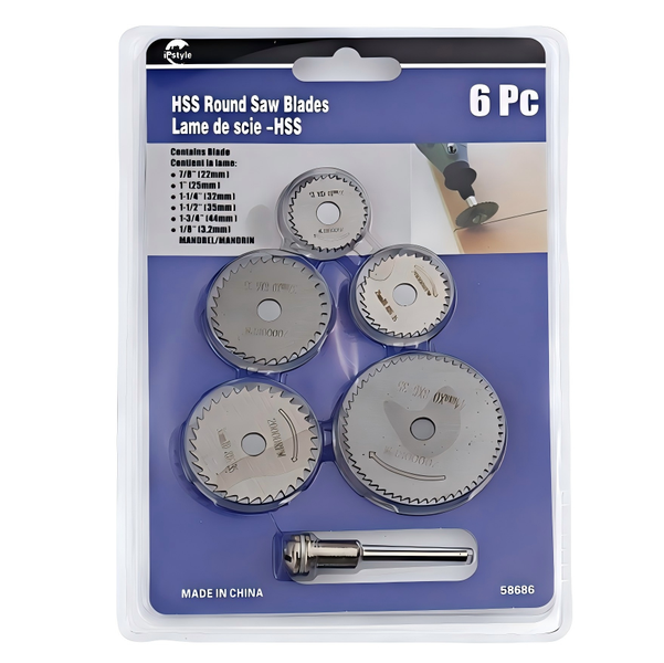 IPSTYLE Steel Circular Saw Blade Cutting Disc Rotating Drilling
