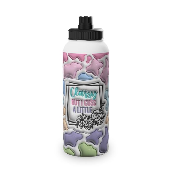 Classy but I cuss a little 850ml Metal Water Bottle