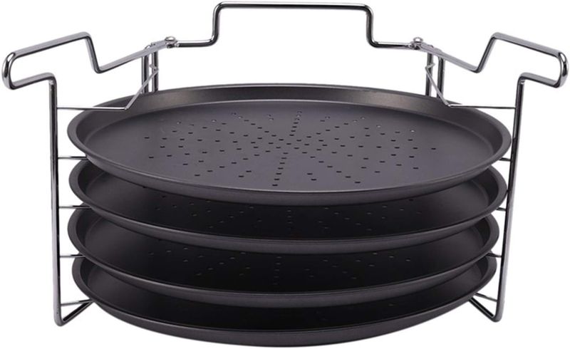 Nonstick Pizza Baking Pan Tray \