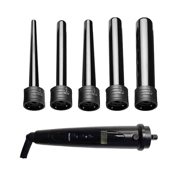 Curling Wand, Professional Curling Wand Set Ceramic Hair Curler