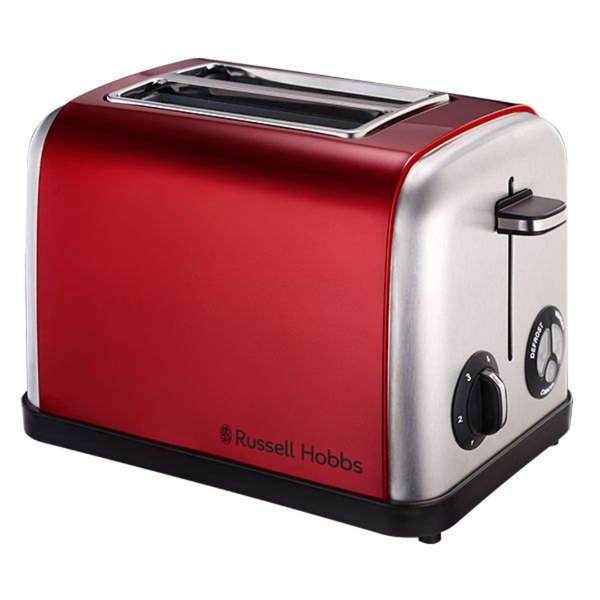 Russell Hobbs Red Legacy Toaster - Gen 2