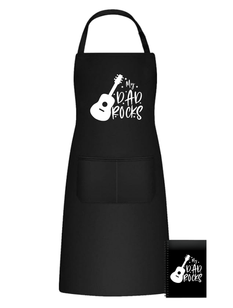 Guitar Dad Funny Aprons for Men Momen Readers Birthday Christmas Gift 501