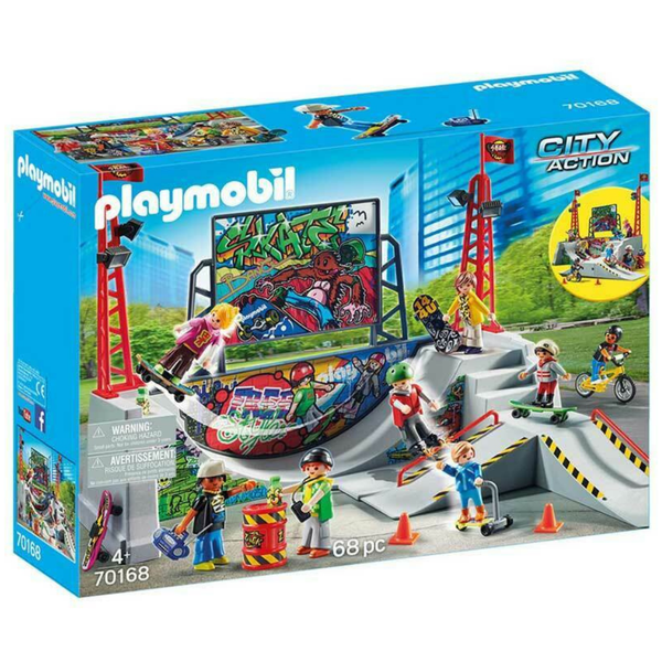 Playmobil City Action Track Skate Park 70168