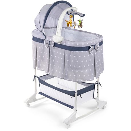 Bassinet with hot sale wheels