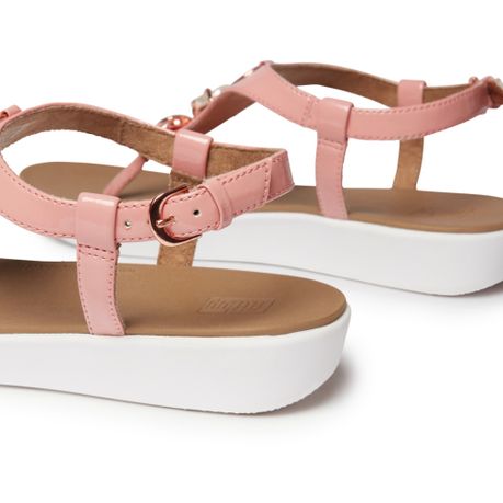 FitFlop Lainey Embellished Back Strap Sandals Rose Pink Shop