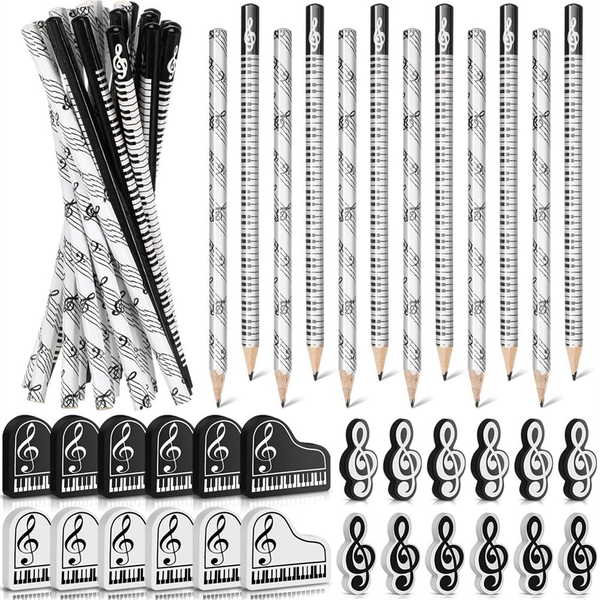 Music Pencils Music Note Pencil (48 Pcs)