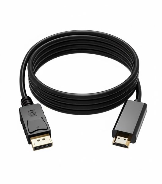 Display port (Male)To HDMI (Male) 4K Ultra HD Converter Adapter 1.8M Cable