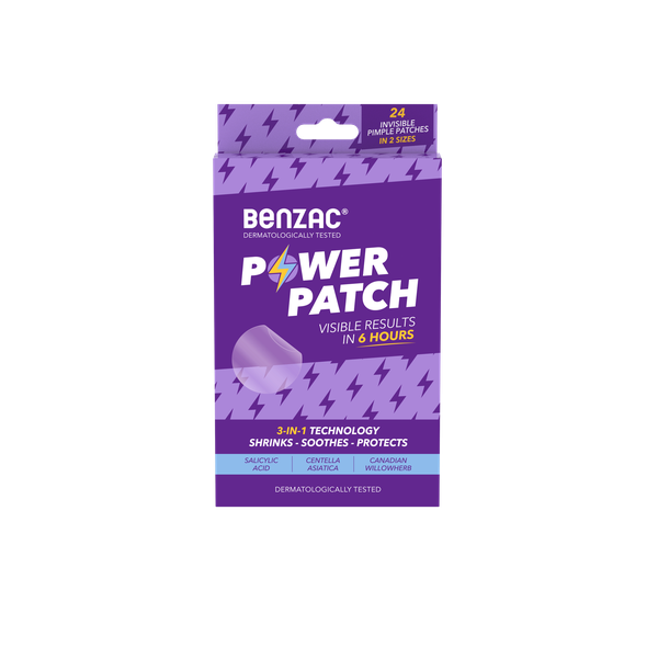 Benzac Pimple Patch, 3 in 1 Power Plimples Patches, 24s, Salicylic Acid
