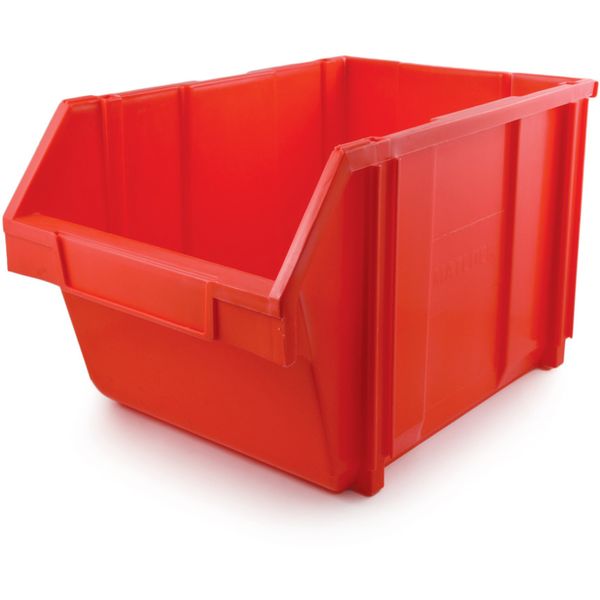 Mtl5 Plastic Storage Bin Red image