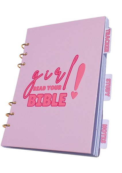 Girl Read Your Bible! Refillable SOAP Bible Study Journal