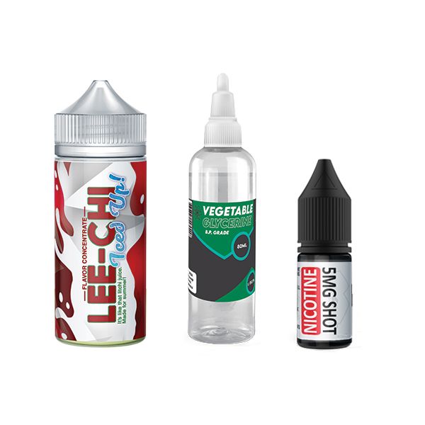 120ml Majestic Vapour Juice DIY Longfill Kit - Lee-Chi - 2mg