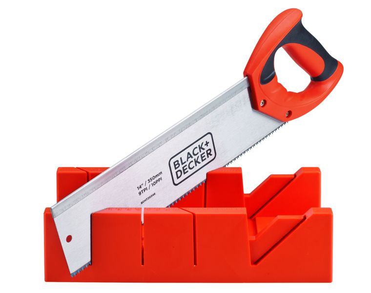 BLACK+DECKER - Mitre Box With Saw - 455mm