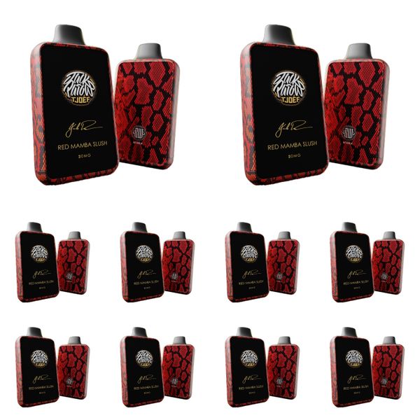 Jack Parow Tjoef 10k Disposable 50MG - Red Mamba Slush (Box of 10)