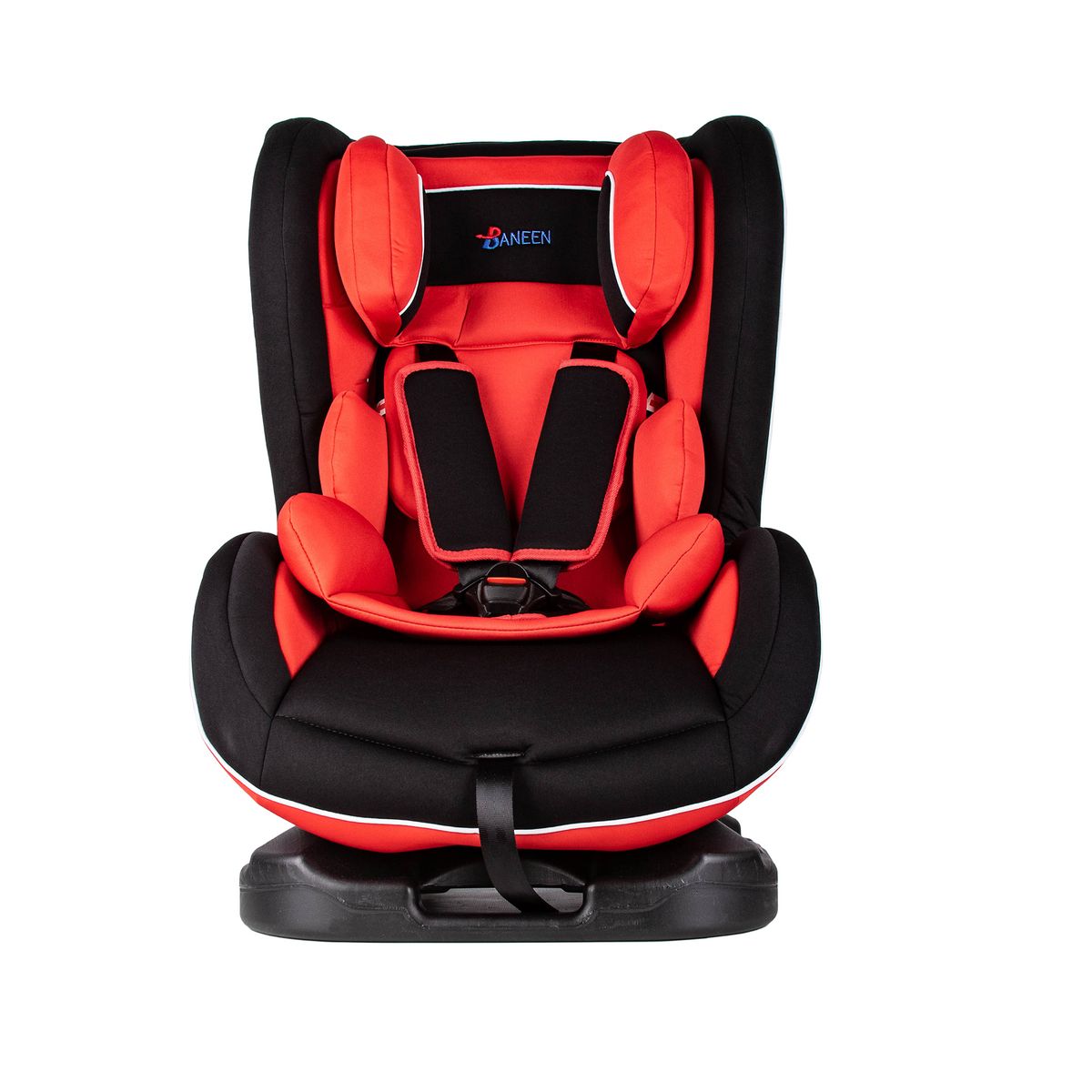 Baneen Baby Safety Car Seat Carrier (0-18KG / 0-4 years) - Black & Red ...
