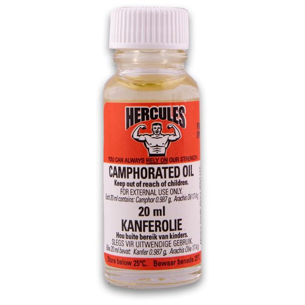 Hercules Camphorated Oil 20ml