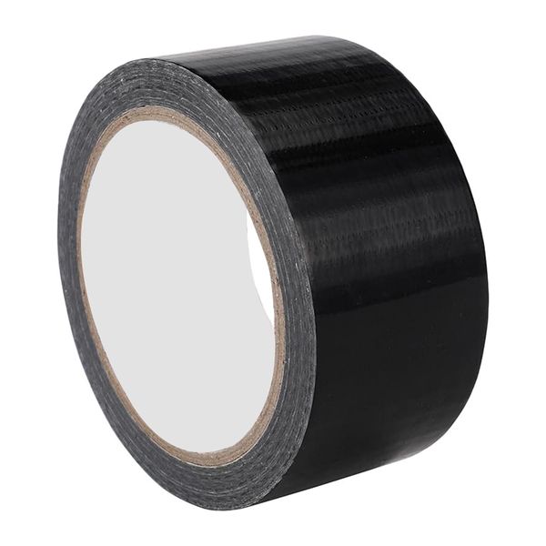 Sulfar 48Mm X 25Yds Duct Tape Black,Waterproof Strong Adhesive Tape for Pat