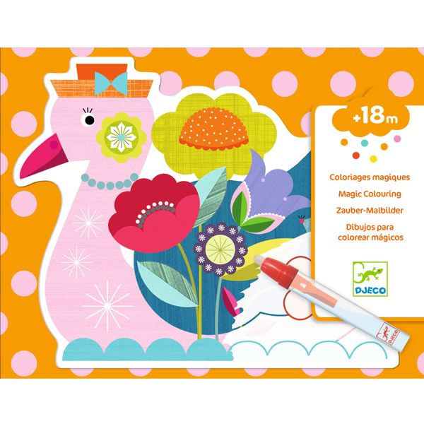 Djeco Magic Water Colouring - Animalo-Len