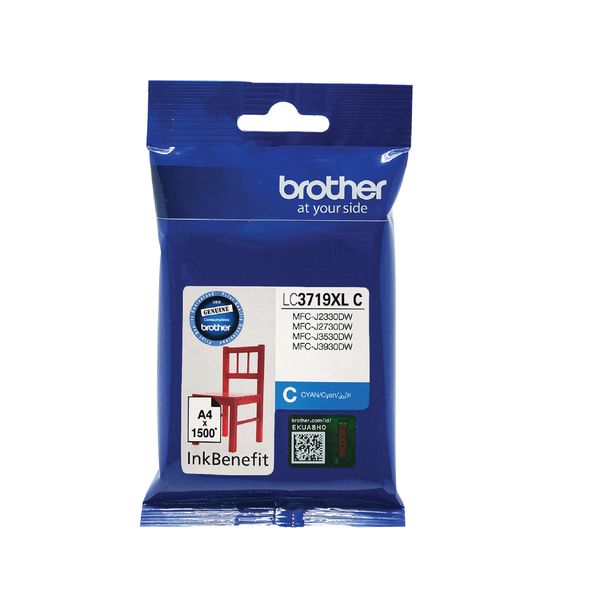 Brother LC3719XL-C Cyan Ink Cartridge