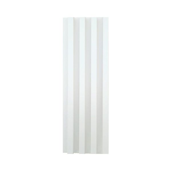 MHome WPC Fluted Wall Panels - 3D Wood Look Wall Cladding (10 Pack)