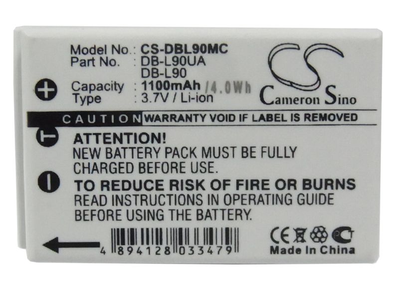 Sanyo VPC-SH1 Camera Battery-1100mAh