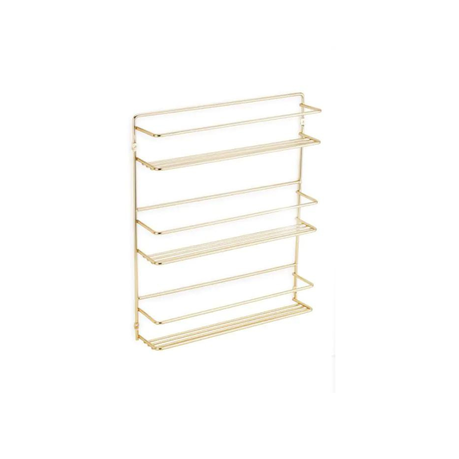 3 Tier Spice Rack Brushed Gold Shop Today. Get it Tomorrow