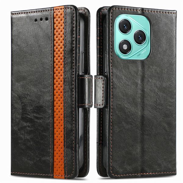 Leather Case Compatible With Honor 400 Lite Flip Wallet Back Cover