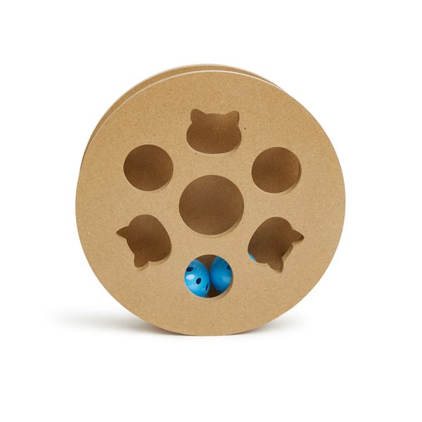Wiggle round puzzle toy