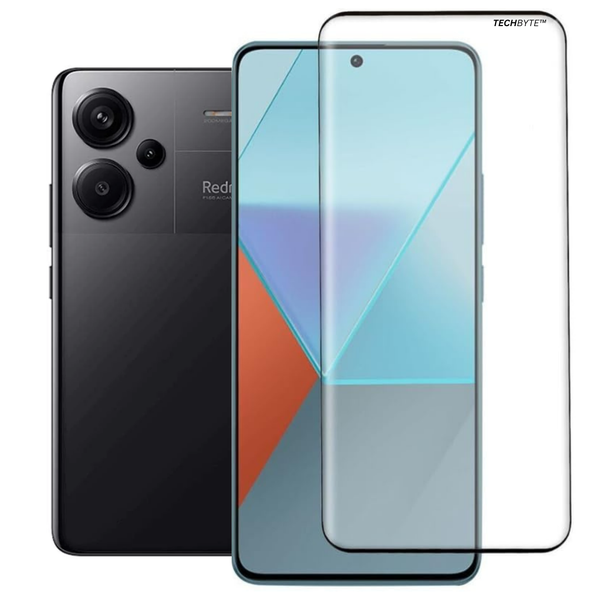TechByte Tempered Glass Screen Protector for Xiaomi Redmi Note 13 Pro + 5G