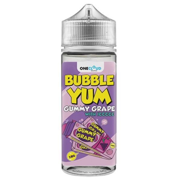 One Cloud Bubble Yum 3mg Gummy Grape Vape Liquid 120ml Buy Online