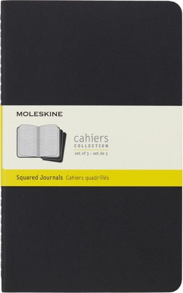 Moleskine Cahier Black Large Squared Journal