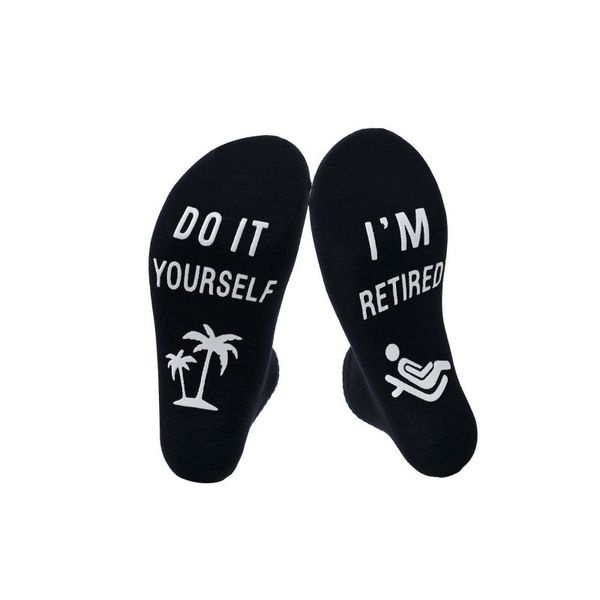 SoGood-Candy - Ankle Socks - I'm Retired - Do It Yourself