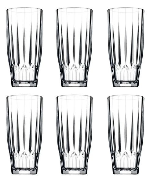 Pasabahce Diamond Hiball Glass 315ml - Set Of 6