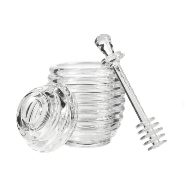 350ml Acrylic Honey Jar with Server